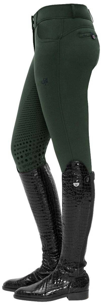 Termobryczesy Spooks Elina Full Grip Thermo - ciemna zieleń