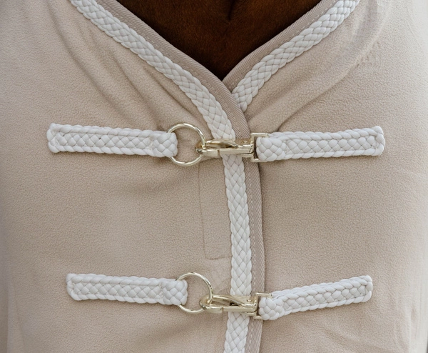 Kentucky derka polarowa Plaited Rope - beżowa