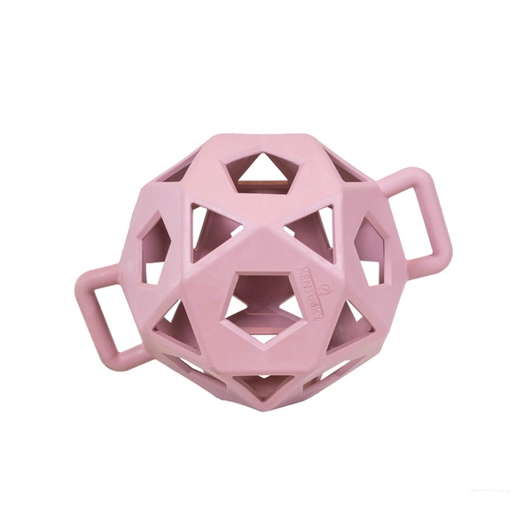 Kentucky elastyczna piłka na siano Relax Horse Play & Hay Ball - pudroworóżowa