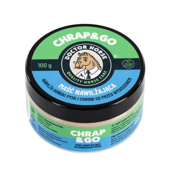 Doctor Horse Chrap&go – maść nawilżająca do końskiego pyska 100 g