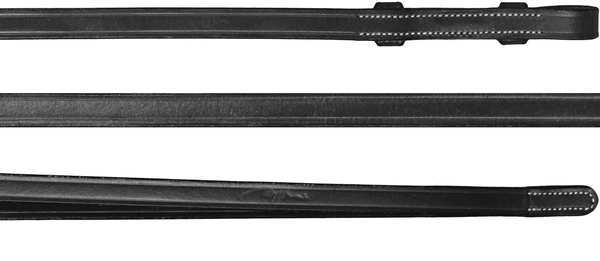 Skórzane wodze munsztukowe 1/2" Dy'on Working - czarne