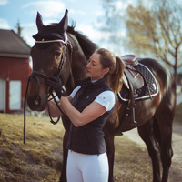 Kamizelka damska Kingsland Classic Hybrid Body Warmer - czarna