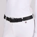 Pasek Kingsland Classic Unisex Leather Belt - czarny