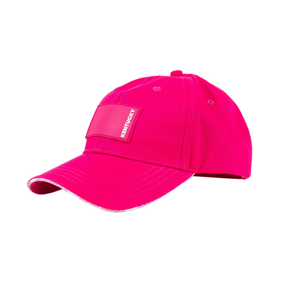 Kentucky czapka Rubber Logo - różowa