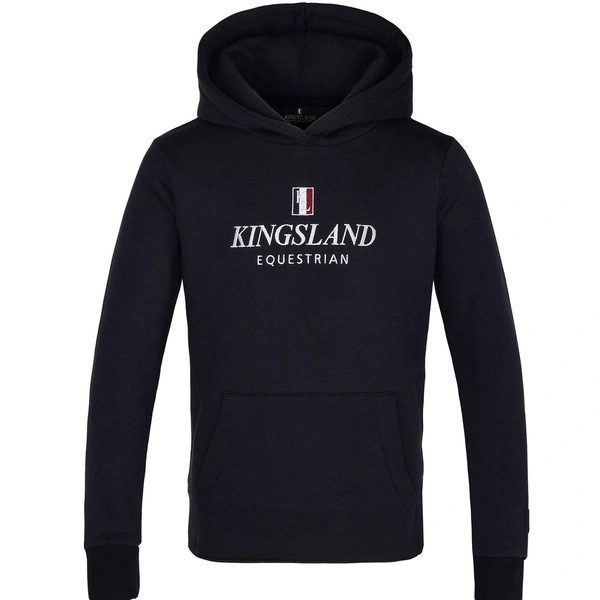 Bluza dziecięca Kingsland Classic Junior Hoodie - granatowa