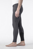 Męskie bryczesy Equiline Bartek z lejem kolanowym BX-TECH - szare