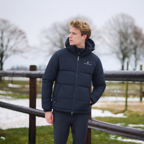 Kurtka Kingsland Classic Unisex Down Jacket - czarna