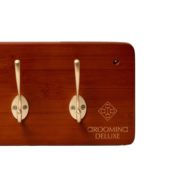 Drewniana wieszak z 10 haczykami - Kentucky Grooming Delux