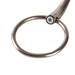 Velari wędzidło Snaffle Single Jointed Loose Ring Stainless Steel 16 mm