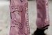 Kentucky Bamboo Tendon Boots Elastic na przednie nogi - różowe