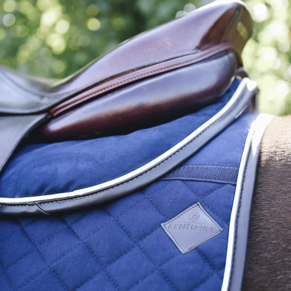 Kentucky podkładka pod siodło Intelligent Absorb gruba - granatowa
