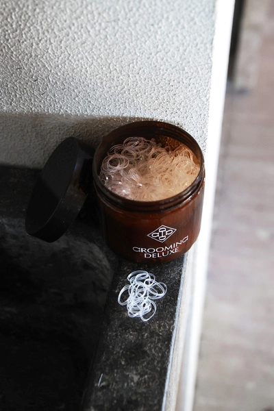 Gumki do grzywy przezroczyste 1500 szt. - Kentucky Grooming Deluxe