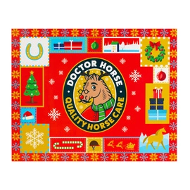 Kalendarz adwentowy Renifer Doctor Horse - czerwony