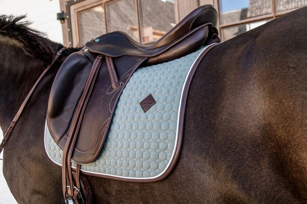 Kentucky czaprak Classic Leather - miętowy