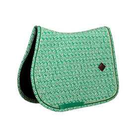 Kentucky czaprak Velvet Printing - zielony/biały