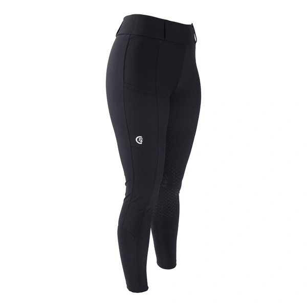 Damskie legginsy Kentucky Classic z pełnym lejem - granatowe