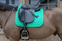 Kentucky czaprak Velvet Horse printing - zielony