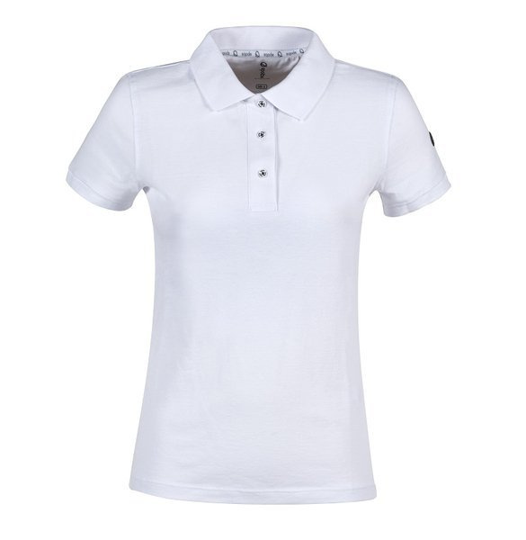 Damska koszulka polo Darla Eqode by Equiline - biała