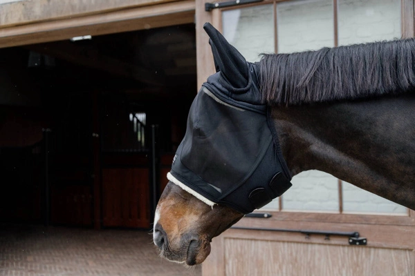 Kentucky maska na owady Skin Friendly - z uszami czarna