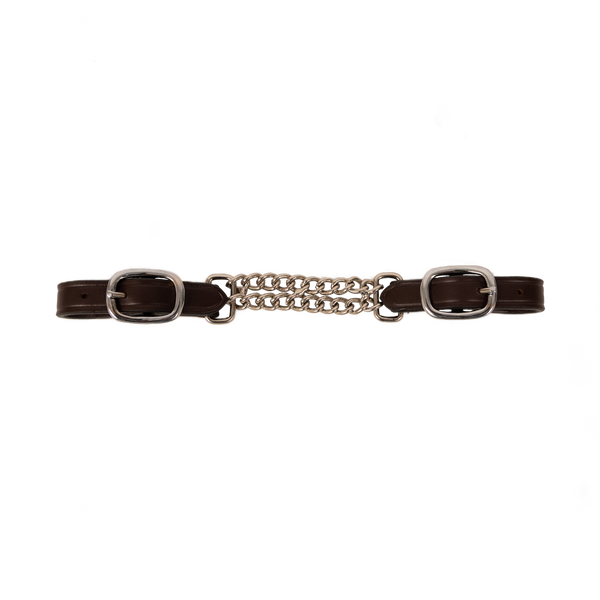 Dy'on łańcuszek do Hackamore Chain Double New English - brązowy