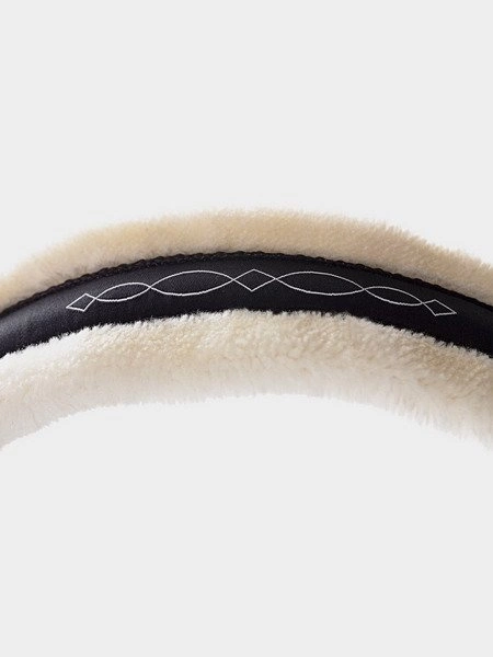 Kantar z futrem Equiline Tom - granatowy