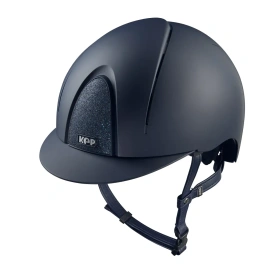 Kask KEP Smart NOVA Textile Star Blue - granatowy z brązowymi paskami