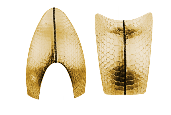 Panele KEP 2.0 Textile Snake Gold - przód + tył