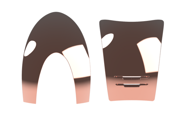 Panele KEP 2.0 Rose Gold Mirror - przód + tył