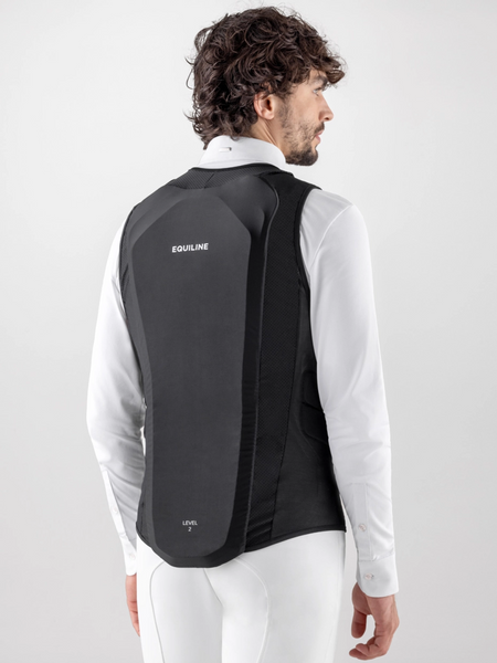 Kamizelka ochronna Equiline XCUDO unisex - czarna