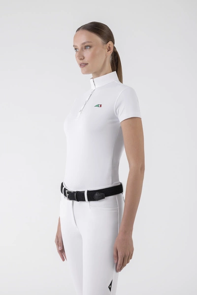 Koszula konkursowa Equiline Isabel - biała