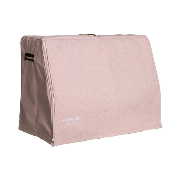 Pokrowiec na dużą skrzynkę na szczotki Show Grooming Box Cover - różowy - Kentucky Grooming Deluxe