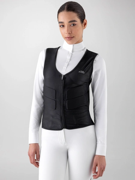 Kamizelka ochronna Equiline XCUDO unisex - czarna
