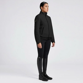 Bluza polarowa Cavalleria Toscana CT Teddy Bear Fleece - czarna