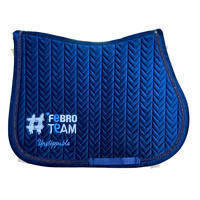 Czaprak #FebroTeam Kentucky Velvet Pearls - granatowy