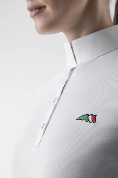 Koszula konkursowa Equiline Isabel - biała