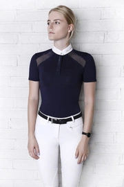 Koszula konkursowa Fleur de Lys Poppy Short - granatowa