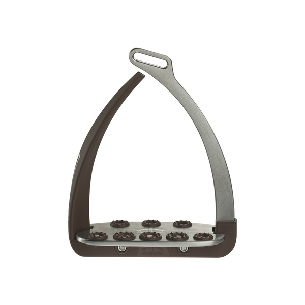 Strzemiona Veredus Vita Stirrup Steel1 - brązowe