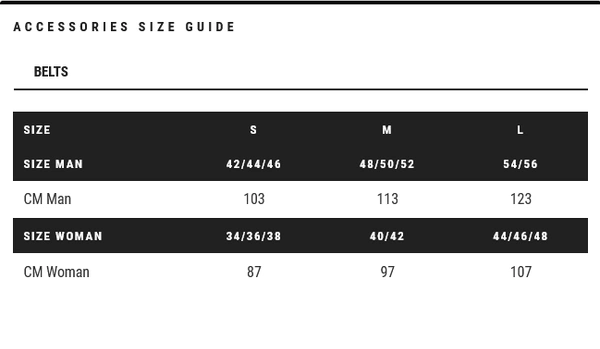 Męski pasek skórzano-elastyczny Cavalleria Toscana CIN043 EL007 - czarny