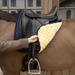 Kentucky czaprak Skin Friendly Saddle Pad Sheepskin Diamond - granatowy