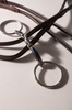 Velari wędzidło Snaffle Double Jointed Loose Ring Sweet Iron 14 mm