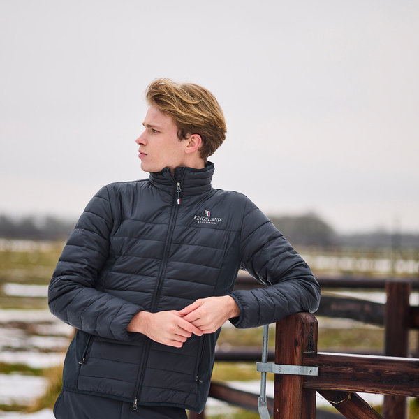 Kurtka Kingsland Classic Unisex Insulated Jacket - granatowa
