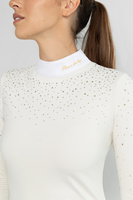 Koszula konkursowa Fleur de Lys Equestrian Holly - kremowa