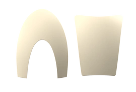 Panele KEP 2.0 Leather Cream - przód + tył