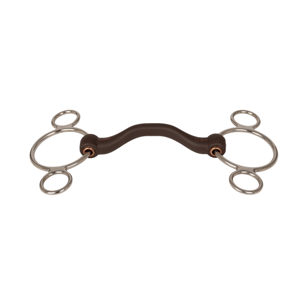 Velari wędzidło 3 Rings Bit with Tongue Port Hard 20 mm