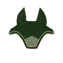 Nauszniki Kentucky Wellington Velvet Pied-de-Poule - ciemny zielony