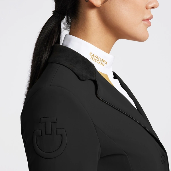 Damski frak Cavalleria Toscana GP Zip GGD035 - czarny