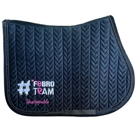 Czaprak #FebroTeam Kentucky Velvet Pearls - czarny