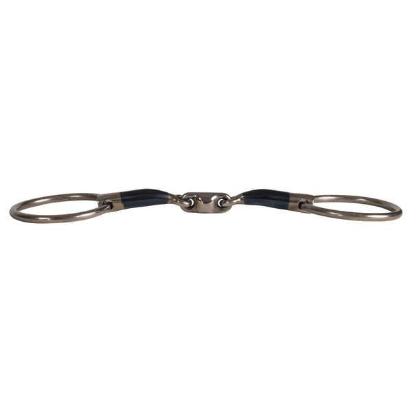 Velari wędzidło Snaffle Double Jointed Loose Ring Sweet Iron 16 mm