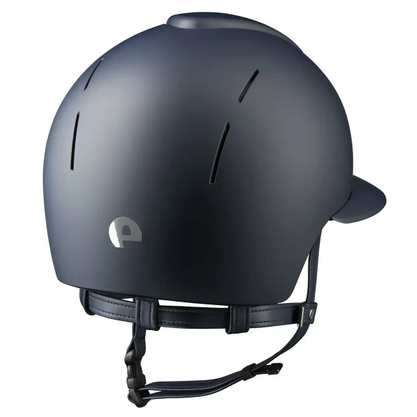 Kask KEP Smart NOVA POLO Textile - granatowy z granatowymi paskami