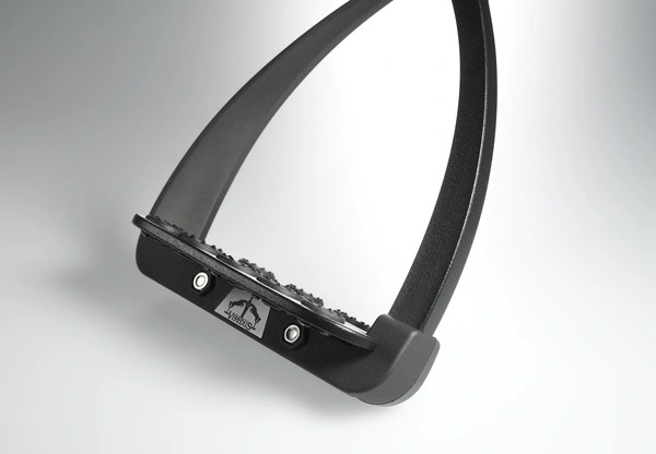 Strzemiona Veredus Vita Stirrup Steel1 Dark - czarne